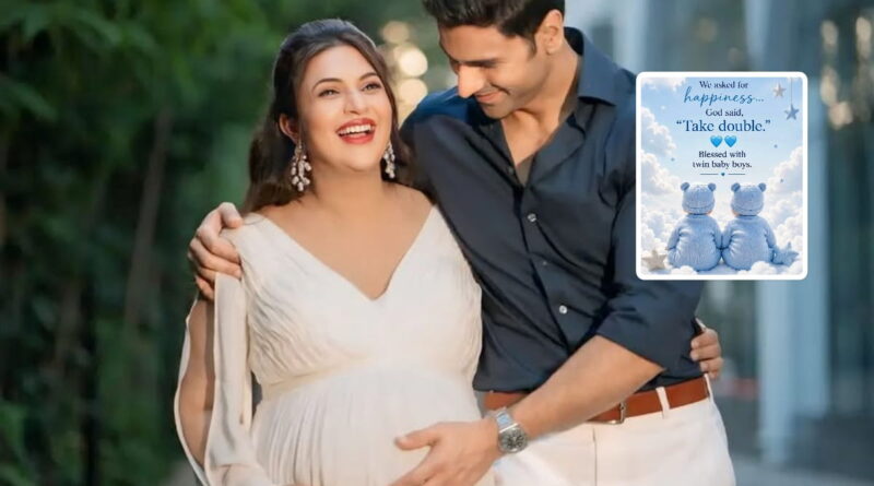 Divyanka Tripathi blessed with twins