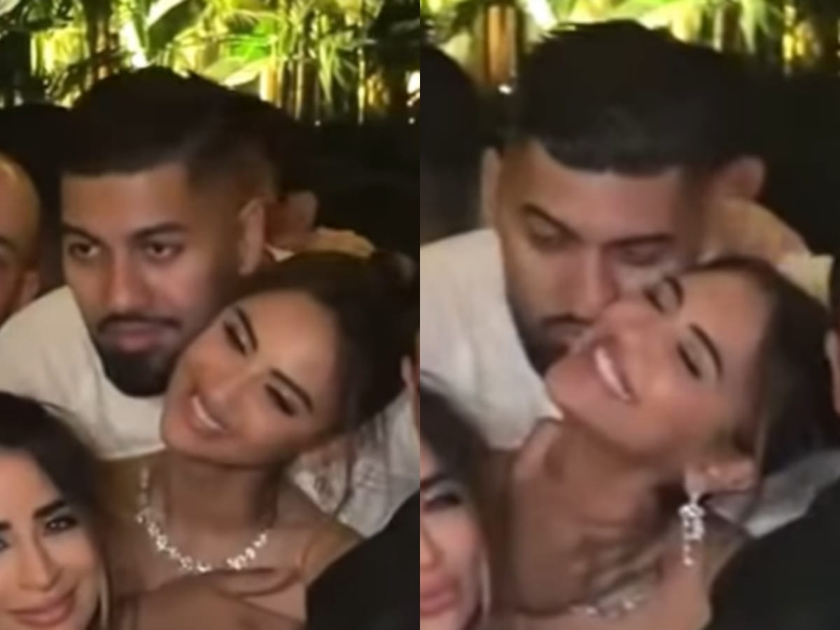 Krystle D'souza with AP