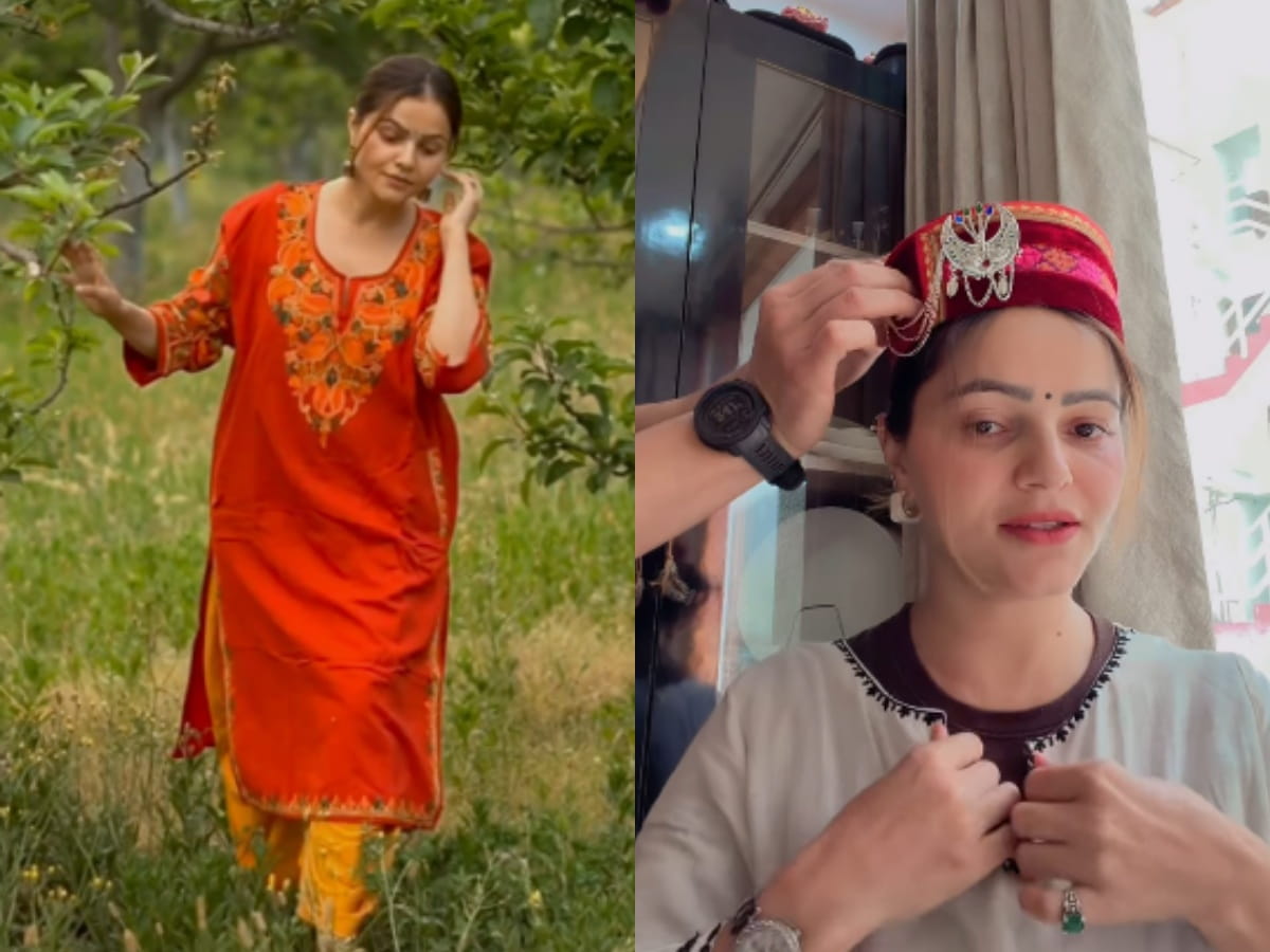 Rubina Dilaik Pahari Outfit