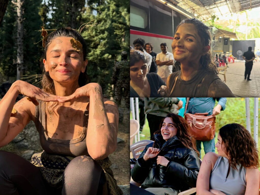 Alia Bhatt BTS pic from alpha