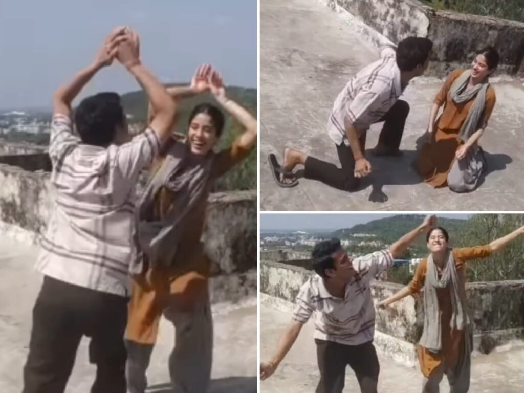 Janvhi kapoor dance viral video