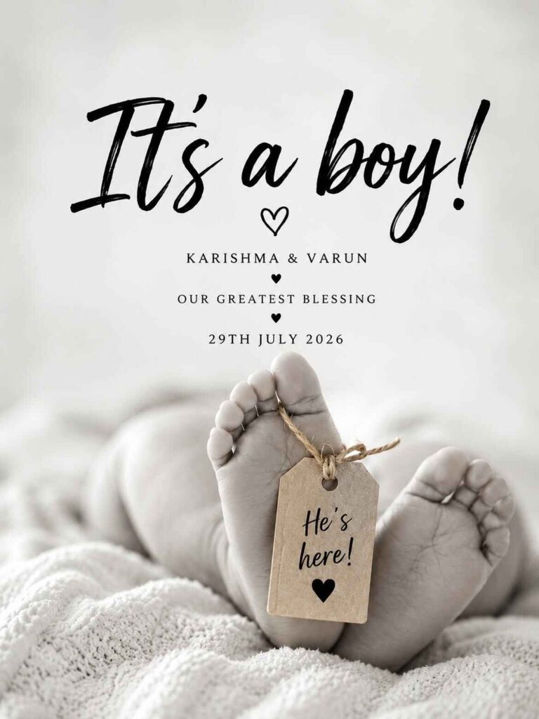 karishma tanna baby boy