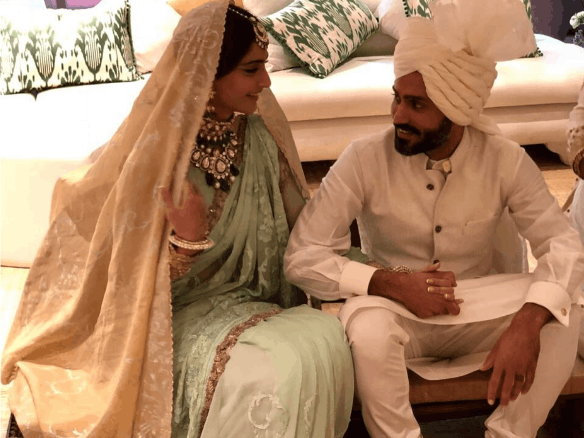 sonam kapoor wedding photo