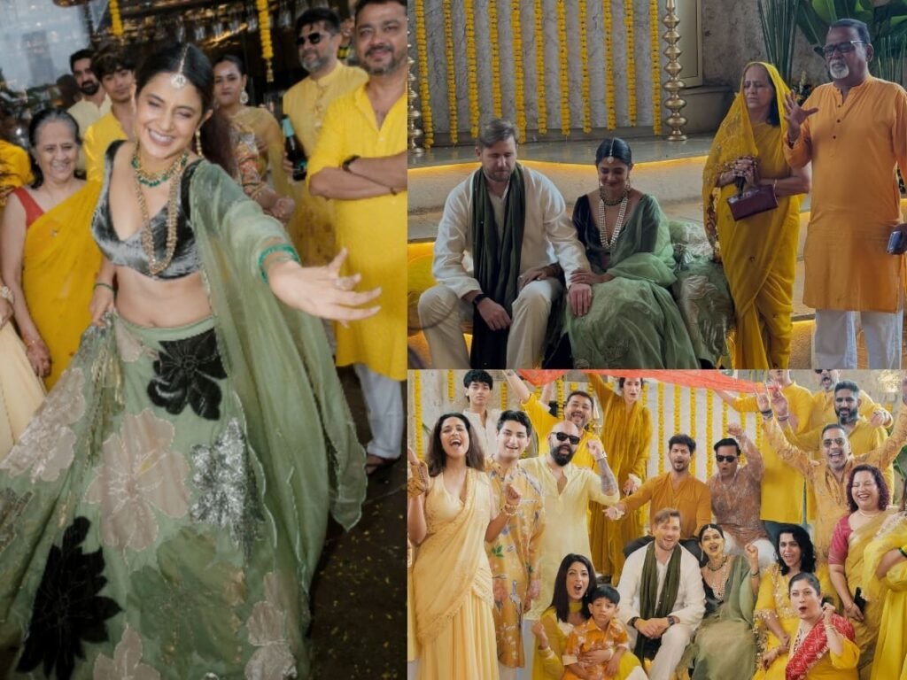 Jennifer Winget Haldi Ceremony