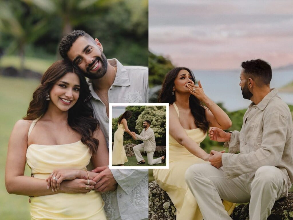 Jiya Shankar Engagement photos