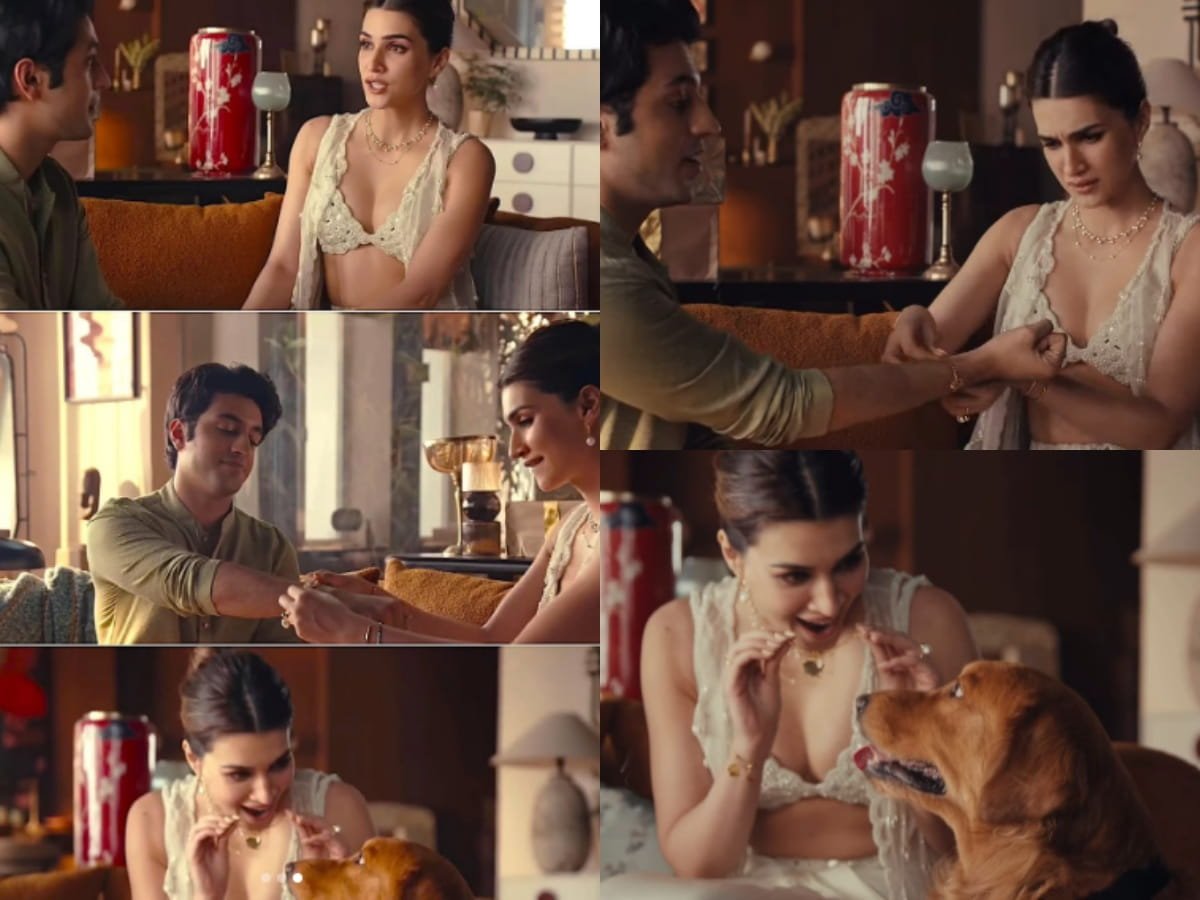 Kriti Sanon rakhi ad