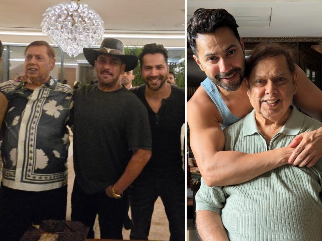David Dhawan birthday bash