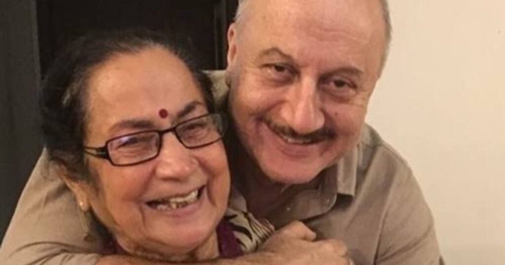 Anupam Kher Mother